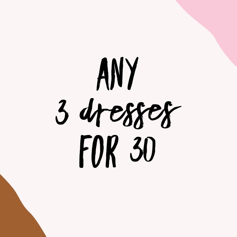 DRESSES SALE!